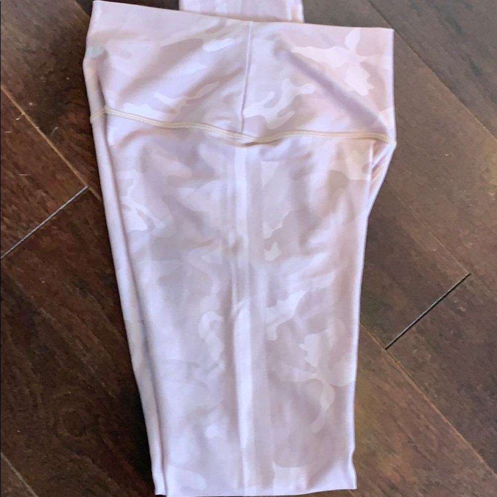 WITH pink camo tuxedo leggings size small - Picture 4 of 5